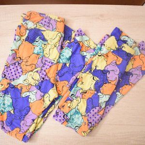 Mom and kid Oogie Boogie Lularoe Leggings L/XL OS